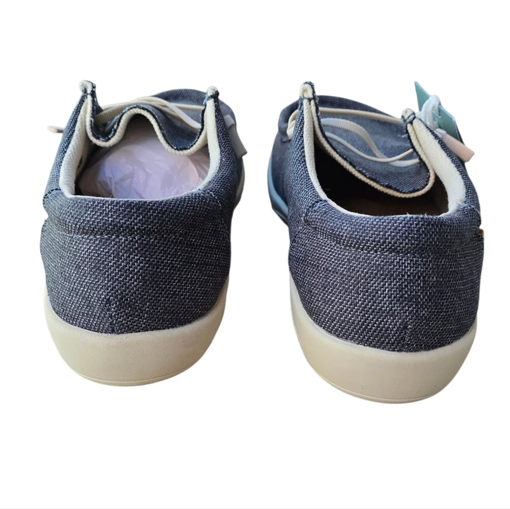 🌻NIB | WACO Revitalign Carefree Denim Slip On Sneakers, Size 9D (Wide)
